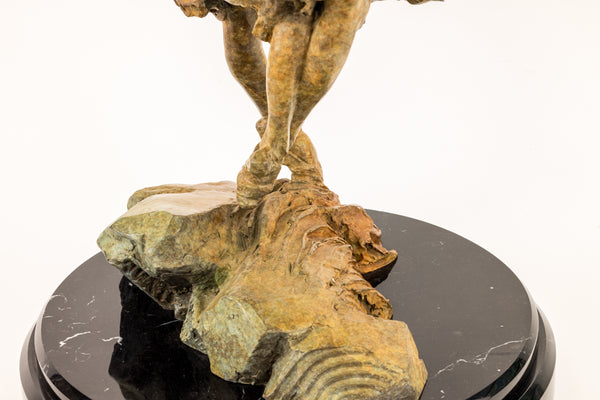 Richard MacDonald Sisters 24” Signed Bronze Sculpture