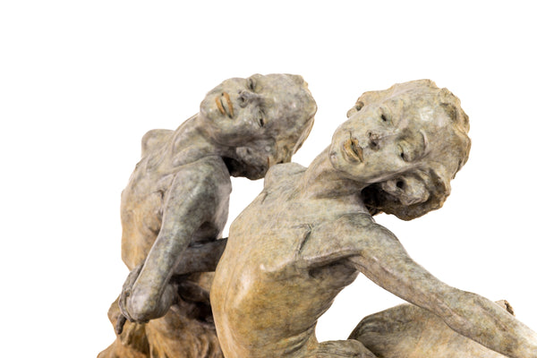 Richard MacDonald Sisters 24” Signed Bronze Sculpture