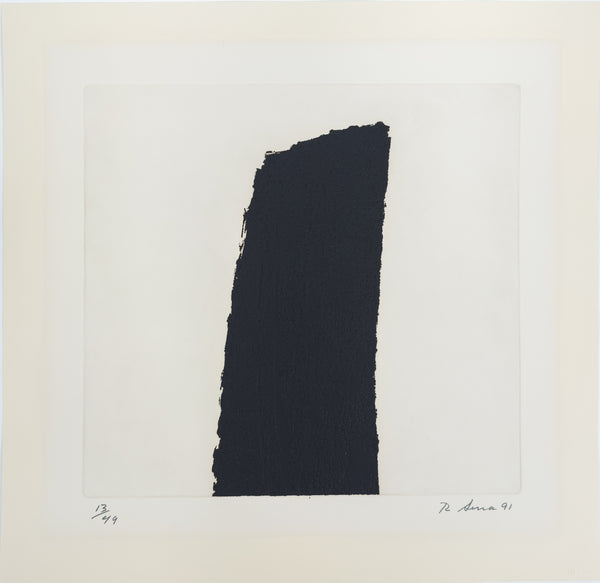 Richard Serra Heimaey II Limited Edition Etching Signed Print Edition of 49