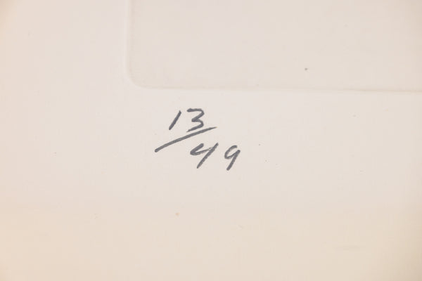 Richard Serra Heimaey II Limited Edition Etching Signed Print Edition of 49