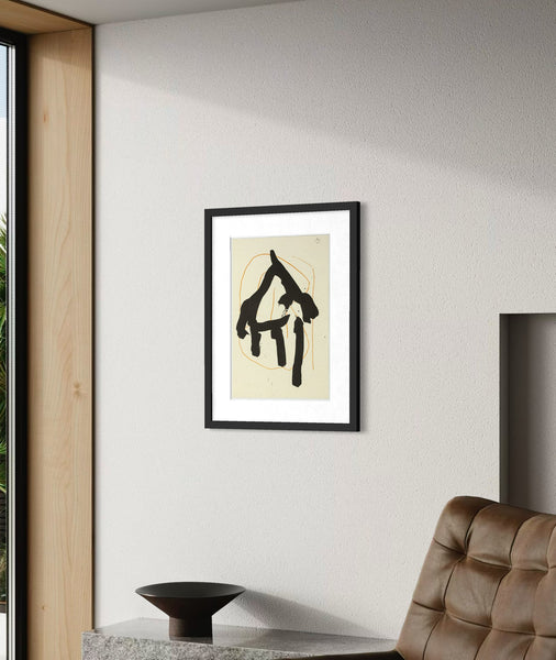 Robert Motherwell Beau Geste I 1989 Signed Lithograph Edition of 100