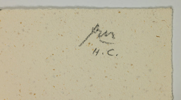 Robert Motherwell Beau Geste I 1989 Signed Lithograph Edition of 100