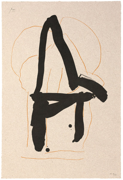 Robert Motherwell Beau Geste IV 1989 Signed Lithograph Edition of 100