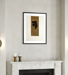 Robert Motherwell, Primal Sign III, Signed Etching Edition of 35