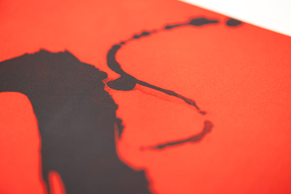 Robert Motherwell, Red Sea I, 1976 Signed Etching Edition of 100