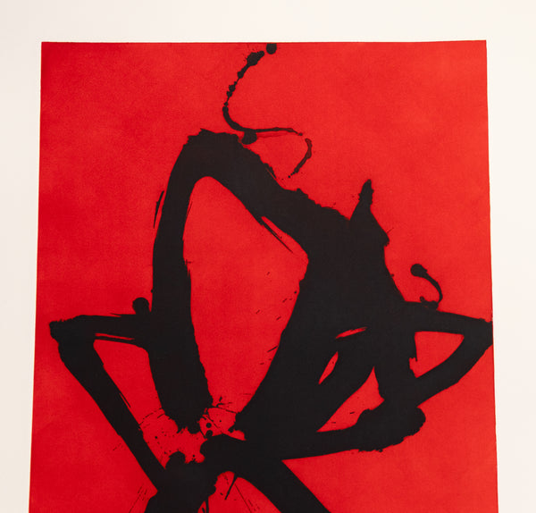 Robert Motherwell, Red Sea I, 1976 Signed Etching Edition of 100