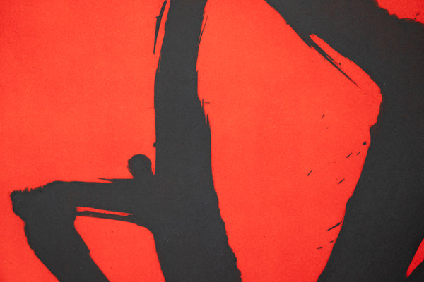 Robert Motherwell, Red Sea I, 1976 Signed Etching Edition of 100