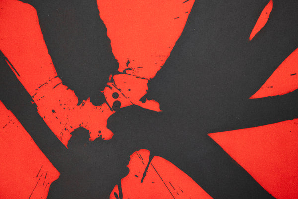 Robert Motherwell, Red Sea I, 1976 Signed Etching Edition of 100