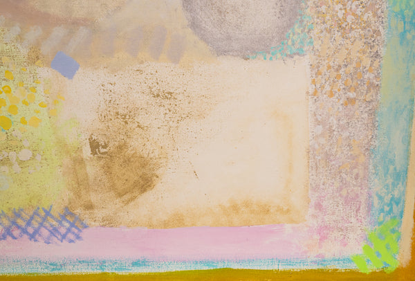 Robert Natkin Archaic Smile 1968 Signed Large 48” Original Painting