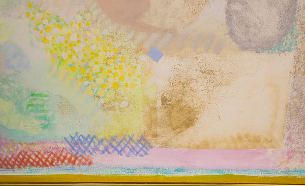 Robert Natkin Archaic Smile 1968 Signed Large 48” Original Painting