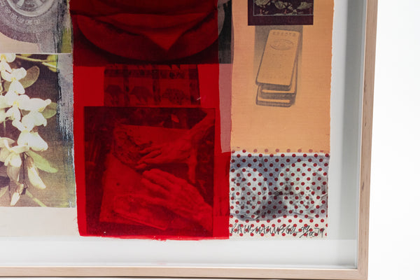 Robert Rauschenberg Flirt 1979 Signed Screenprint Edition of 100