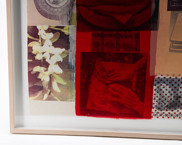 Robert Rauschenberg Flirt 1979 Signed Screenprint Edition of 100