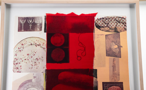 Robert Rauschenberg Flirt 1979 Signed Screenprint Edition of 100