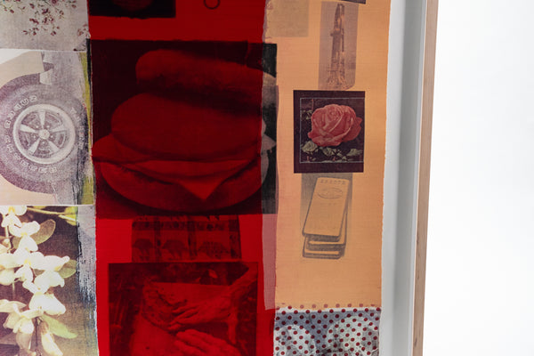 Robert Rauschenberg Flirt 1979 Signed Screenprint Edition of 100