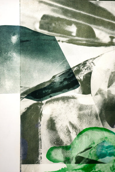 Robert Rauschenberg Gulf 1969 Signed 42” Lithograph Edition of 31