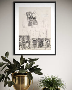 Robert Rauschenberg | Homage to Picasso | signed offset lithograph honoring Pablo Picasso