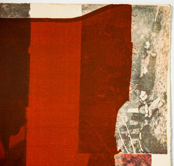 Robert Rauschenberg More Distant Visible Part of the Sea Signed Color Screenprint 1979 Edition of 100