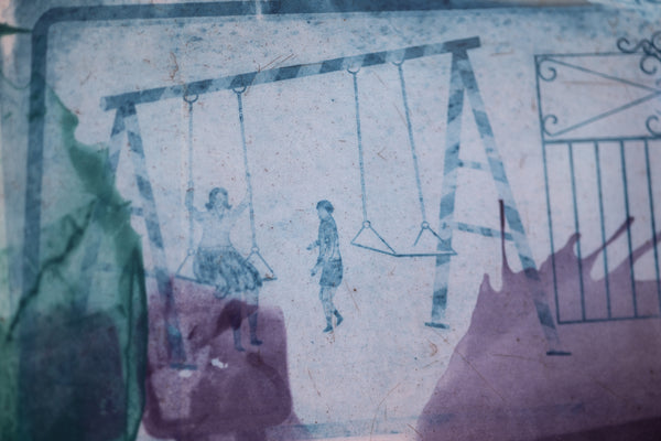 Robert Rauschenberg, Storyline, an intaglio print from the Ground Rules series, is a signed and numbered edition
