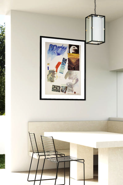 Robert Rauschenberg, Untitled (McGovern), 1972 Signed Lithograph Edition of 75