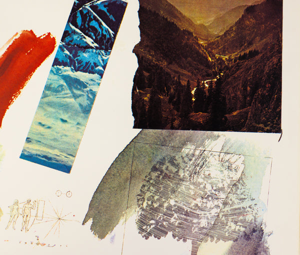 Robert Rauschenberg, Untitled (McGovern), 1972 Signed Lithograph Edition of 75
