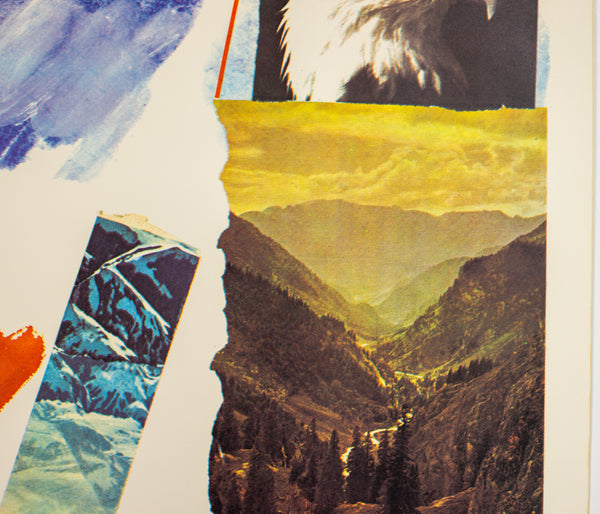 Robert Rauschenberg Untitled (McGovern) 1972 Signed Lithograph Edition of 75