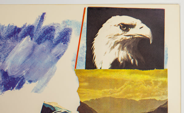 Robert Rauschenberg Untitled (McGovern) 1972 Signed Lithograph Edition of 75