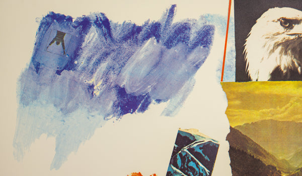 Robert Rauschenberg Untitled (McGovern) 1972 Signed Lithograph Edition of 75