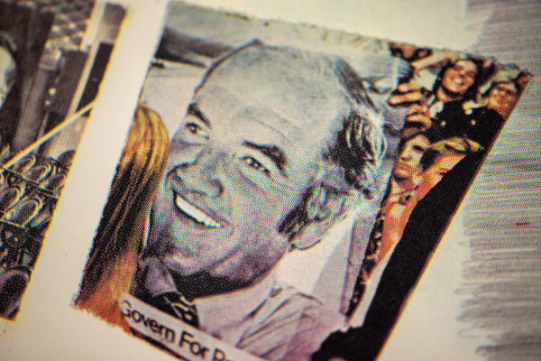 Robert Rauschenberg Untitled (McGovern) 1972 Signed Lithograph Edition of 75