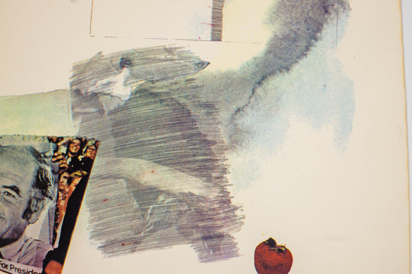 Robert Rauschenberg Untitled (McGovern) 1972 Signed Lithograph Edition of 75