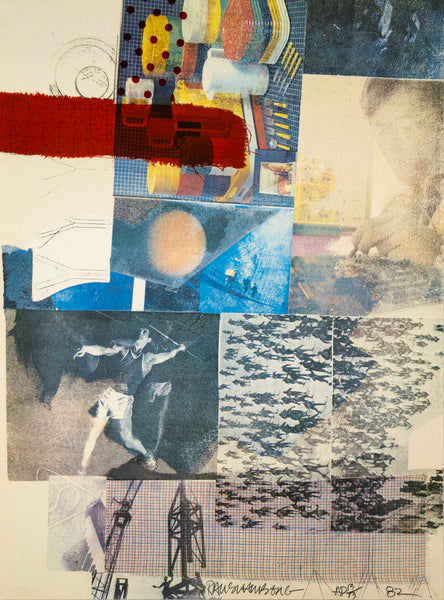 Robert Rauschenberg, Untitled (1982), from A Portfolio of Thirteen Prints to Commemorate Anthology Film Archives