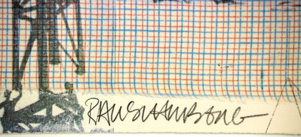 Robert Rauschenberg, Untitled (1982), from A Portfolio of Thirteen Prints to Commemorate Anthology Film Archives