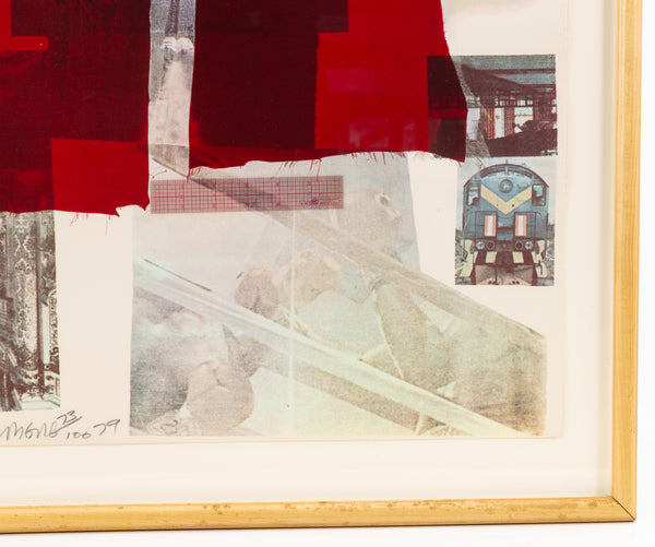 Robert Rauschenberg, Why You Can't Tell #2, Signed 1979 Edition of 100