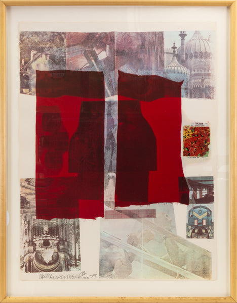 Robert Rauschenberg, Why You Can't Tell #2, Signed 1979 Edition of 100