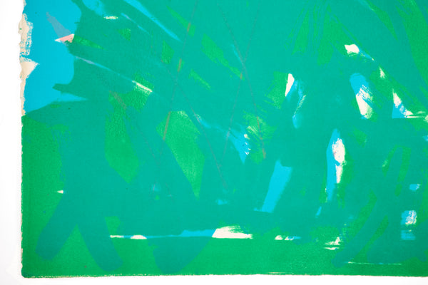 Romare Bearden | Caribbean Landscape | 1979 screenprint on Arches paper