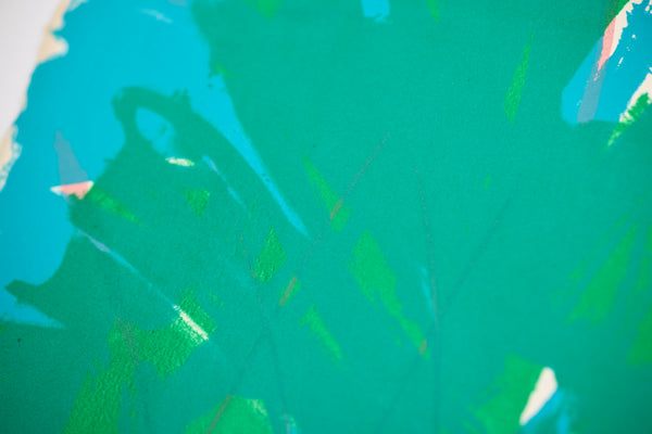 Romare Bearden | Caribbean Landscape | 1979 screenprint on Arches paper