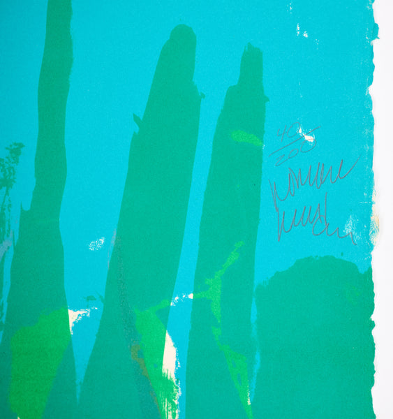 Romare Bearden | Caribbean Landscape | 1979 screenprint on Arches paper