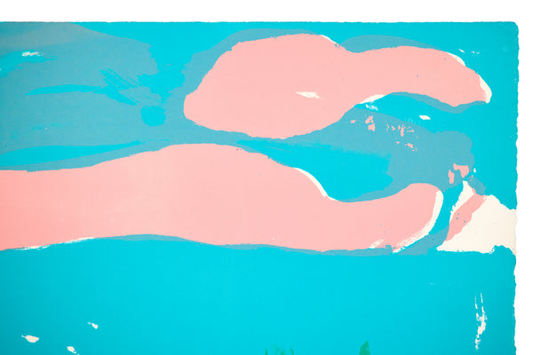Romare Bearden | Caribbean Landscape | 1979 screenprint on Arches paper
