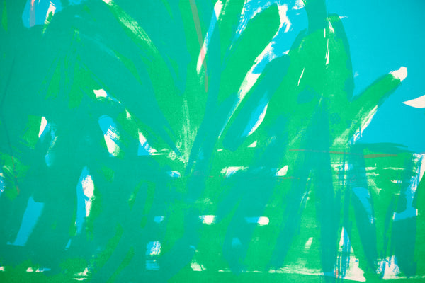 Romare Bearden | Caribbean Landscape | 1979 screenprint on Arches paper