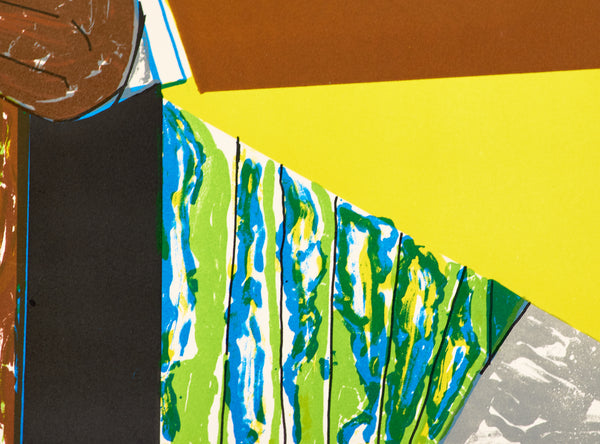 Romare Bearden, Come Sunday, 1975 lithograph in colors on Arches paper