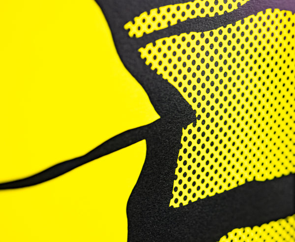 Roy Lichtenstein's "Haystack" a color screenprint on C.M. Fabriano paper, edition 88/250, signed, dated, and numbered in pencil