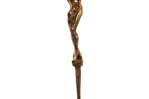 Salvador Dali Christ of St. John of the Cross Gold Sculpture Signed Edition of 500