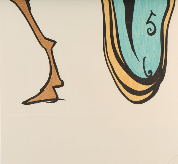 Salvador Dali, Royal Insect, Signed 1974 Monumental Color Lithograph 10 of 250