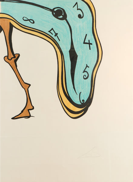 Salvador Dali, Royal Insect, Signed 1974 Monumental Color Lithograph Set of Four