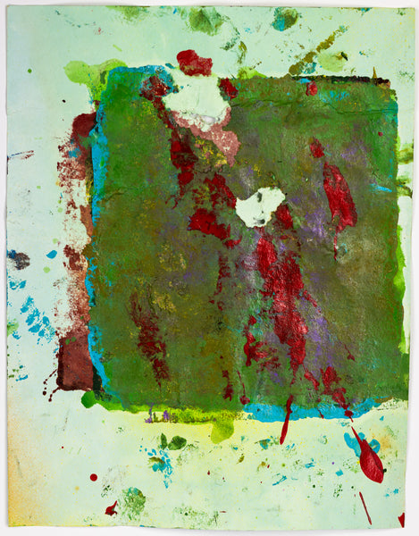 Sam Gilliam Six Works - Collection of 6 Signed Originals Mixed Media on Paper