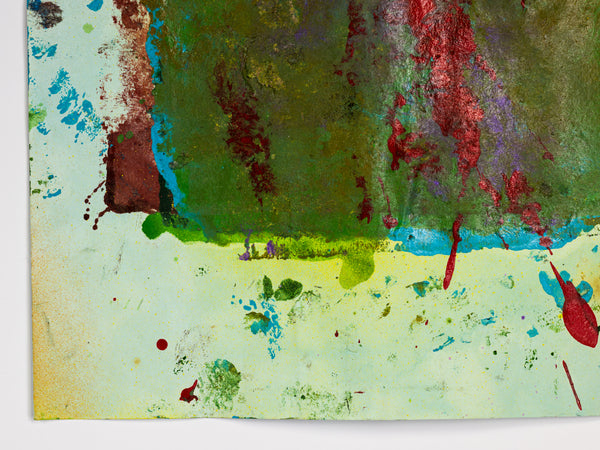 Sam Gilliam Six Works - Collection of 6 Signed Originals Mixed Media on Paper