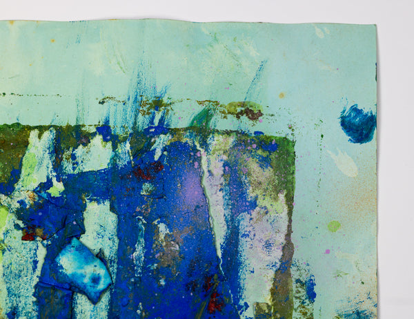 Sam Gilliam Six Works - Collection of 6 Signed Originals Mixed Media on Paper