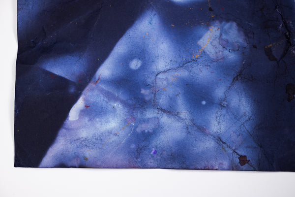 Sam Gilliam Untitled (Purple) 1996 Signed Mixed Media on Paper