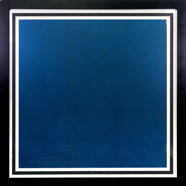 Sol LeWitt, Colors with Lines in Four Directions (Blue), 1990 Silkscreen Edition of 100