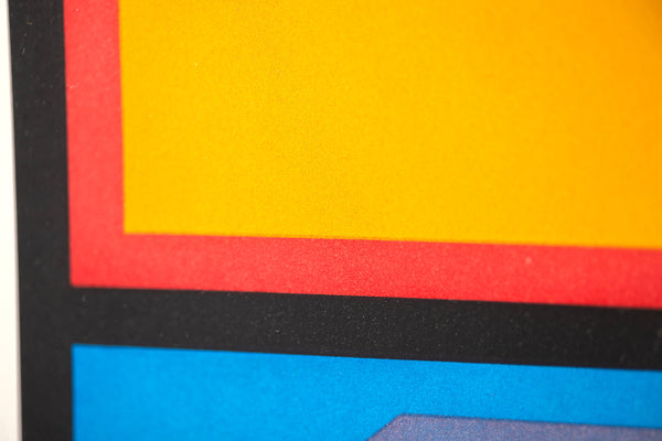 Sol LeWitt, Eight Cubic Rectangles, (1995 Diptych), color etching and aquatint on two sheets of Somerset paper