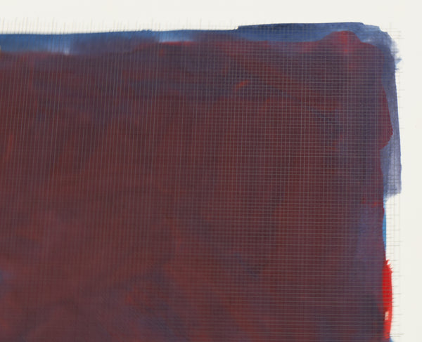 Sol LeWitt, Original Painting Signed 1990 Untitled Gouache on Paper